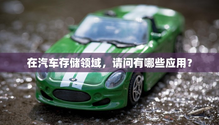在汽车存储领域，请问有哪些应用？