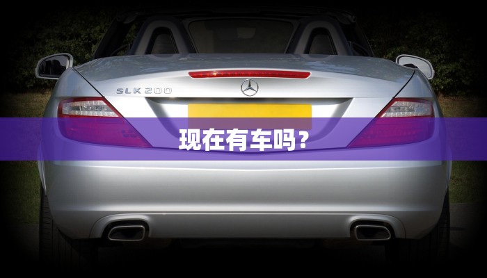 现在有车吗？