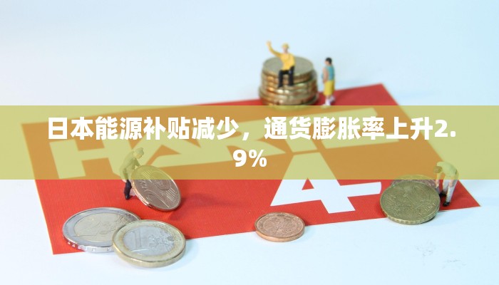 日本能源补贴减少，通货膨胀率上升2.9%