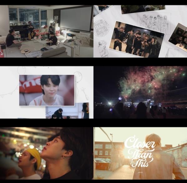 防弹少年团Jimin凭借《Closer Than This》登顶90个国家iTunes排行榜