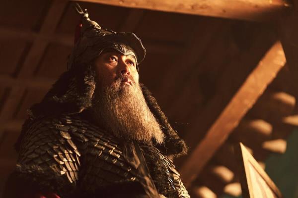Admiral Yi Sun-sin is shown in this still image from 