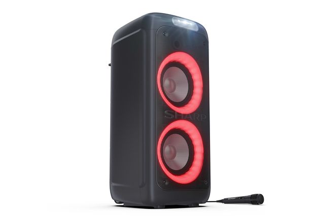 Sharp XParty Street Beat has a built-in lighting show