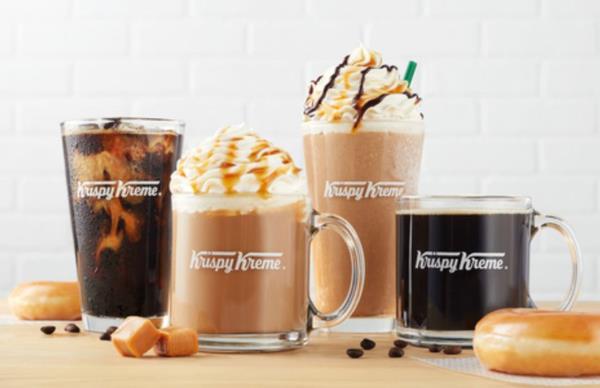 本周在Krispy Kreme免费提供甜甜圈，以庆祝新的咖啡饮料
