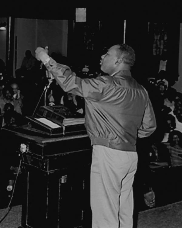 Dr. Martin Luther King Press Conference