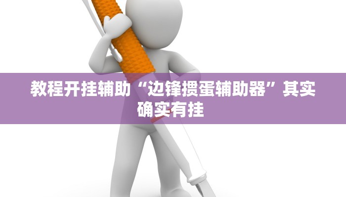 教程开挂辅助“边锋掼蛋辅助器”其实确实有挂 