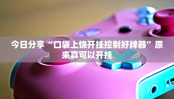 今日分享“口袋上饶开挂控制好牌器”原来真可以开挂
