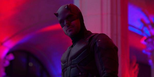 Charlie Cox as Daredevil in The Defenders pic