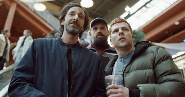 Adrien Brody and Jesse Eisenberg in Manodrome