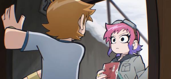 Scott Pilgrim Takes Off Ramona and Scott