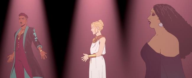 persephone athena and aphrodite the chorus in accord stray gods the roleplaying musical