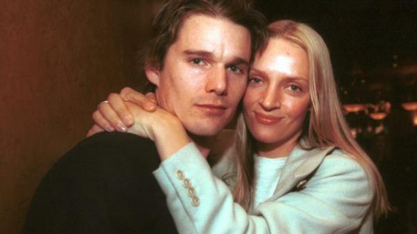 Ethan Hawke and Uma Thurman at the 2000 Sundance Film Festival
