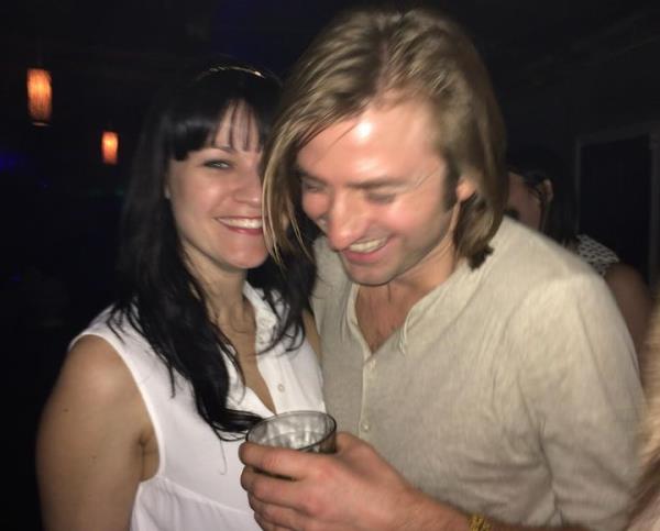 The author and Joe at her 30th birthday party. 