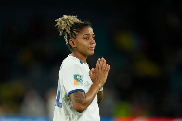 Jorelyn Carabalí was one of the key players in Colombia’s run that ended in a 2-1 quarterfinal loss to England..