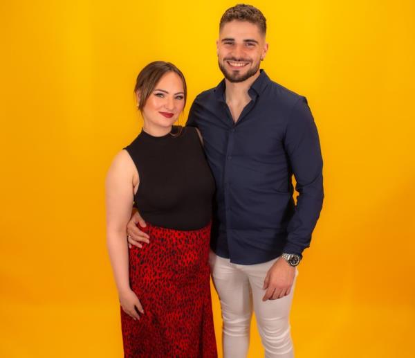 Stephen and Jade on First Dates