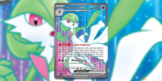 Pokemon TCG Gardevoir ex Card