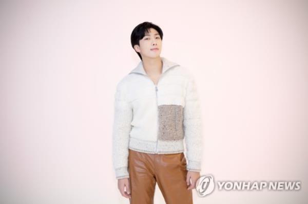BTS leader RM is seen in this photo provided by BigHit Music. (PHOTO NOT FOR SALE) (Yonhap)