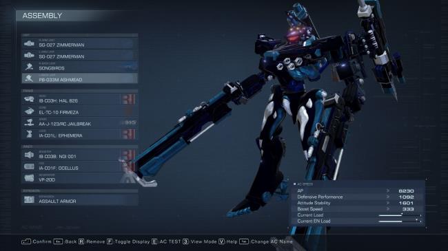 Recommended loadout for this mission Armored Core 6
