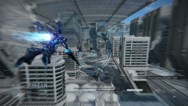 Player going toward the quest marker Armored Core 6
