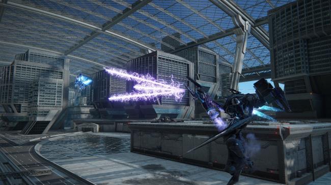 Player fighting V.I. Freud in Armored Core 6