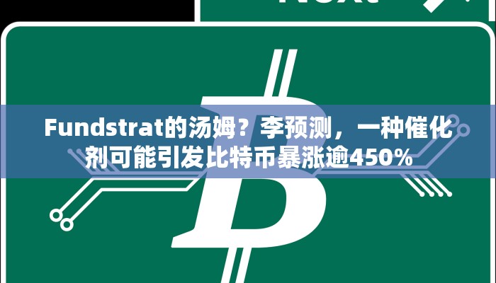 Fundstrat的汤姆？李预测，一种催化剂可能引发比特币暴涨逾450%