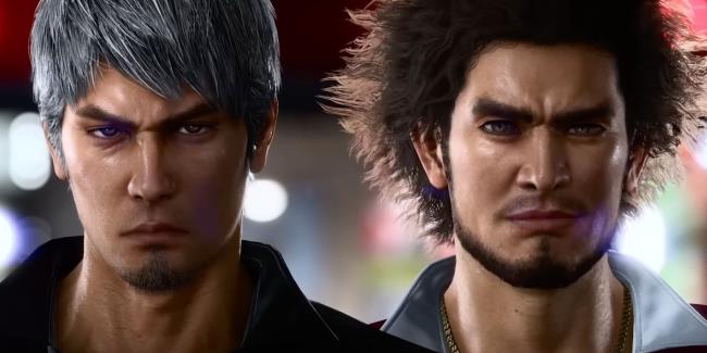 Ichiban Kasuga and Kiryu Kazuma from Like A Dragon 8 Trailer
