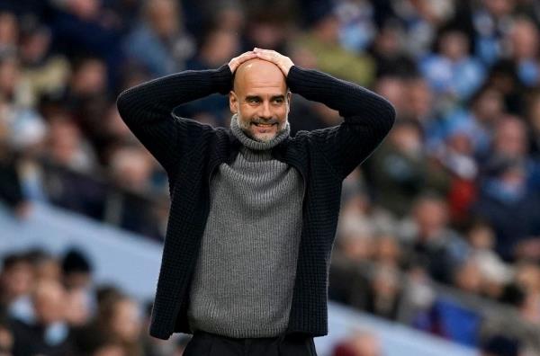 Pep Guardiola should be celebrating another Premier League success. Photo: Martin Rickett/PA