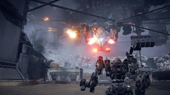 Armored Core 6, AH12 Firing missiles-1