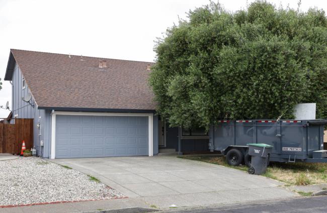 Rohnert Park home in which three children were allegedly tortured by their adopted parents over the course of years on Friday, June 9, 2023. Jose and Gina Centeno are charged with kidnapping for ransom and torture tied to this home.  (Christopher Chung/The Press Democrat)