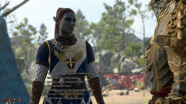 Becoming an Oathbreaker in Baldur's Gate 3