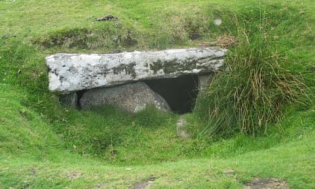 A cist on Bodmin Moor