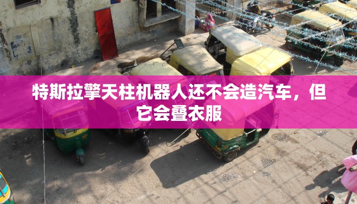 特斯拉擎天柱机器人还不会造汽车，但它会叠衣服