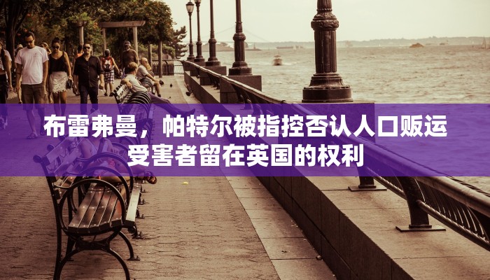 布雷弗曼，帕特尔被指控否认人口贩运受害者留在英国的权利